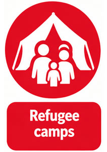 refugee camps